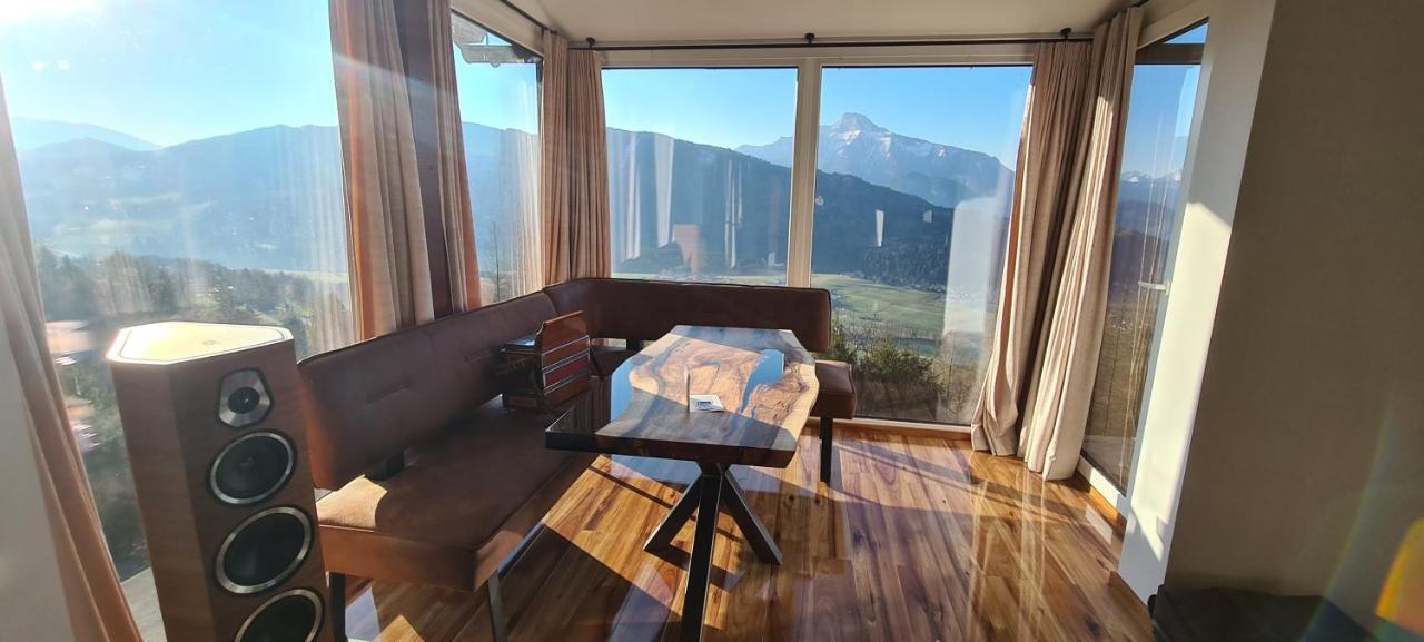 Ruhige Bergvilla In Alleinlage Am Mondsee Mit Seeblick Bergblick Und Whirlpool Innerschwand 외부 사진